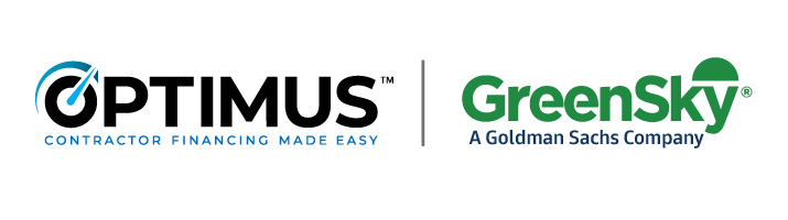 Optimus and GreenSky financing